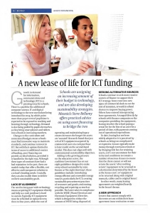 A new lease of life for ICT funding